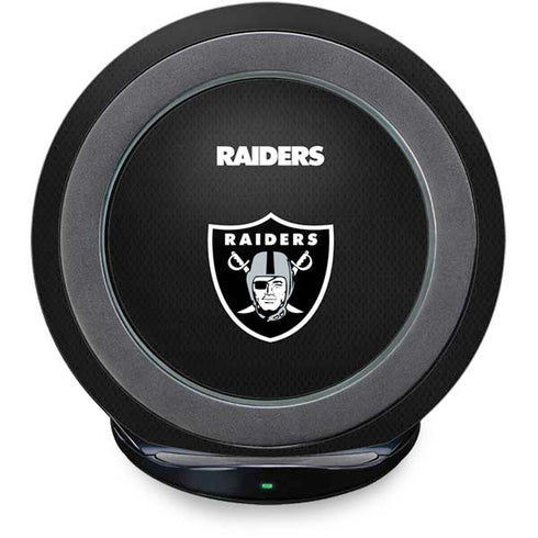 NFL Las Vegas Raiders Team Jersey Fast Charge Wireless Charging Stand Skin